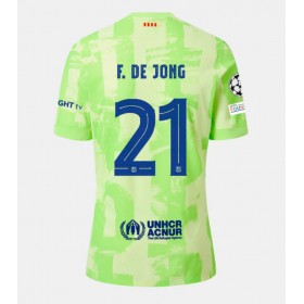 Barcelona Frenkie de Jong #21 Tredje skjorte 2024-25 Kortermet